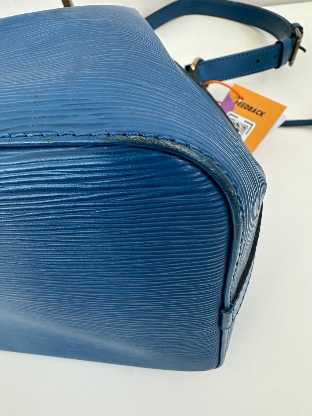 Louis Vuitton Petite Noé Epi Blue