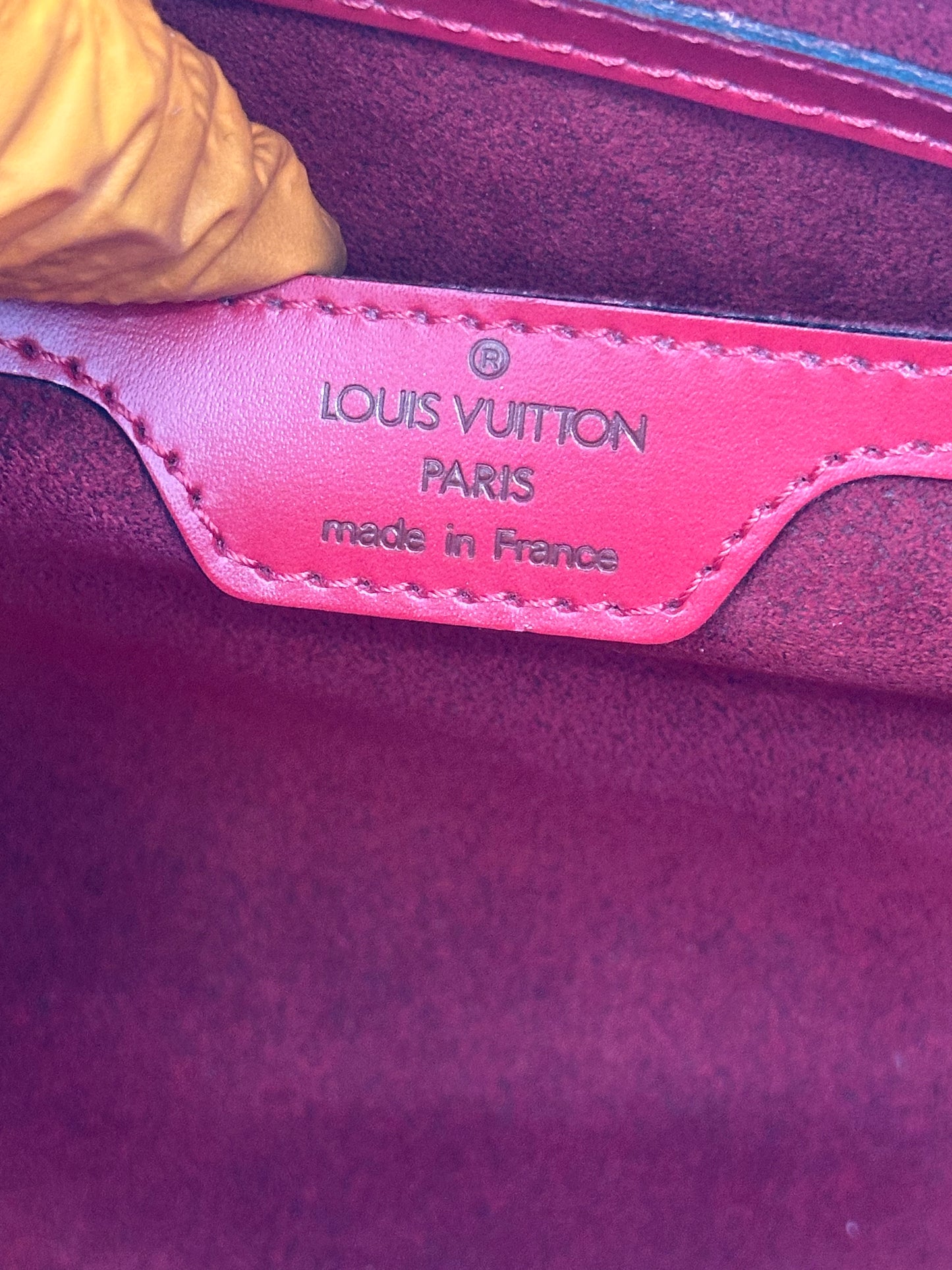 017814 - Louis Vuitton Red Epi Soufflot