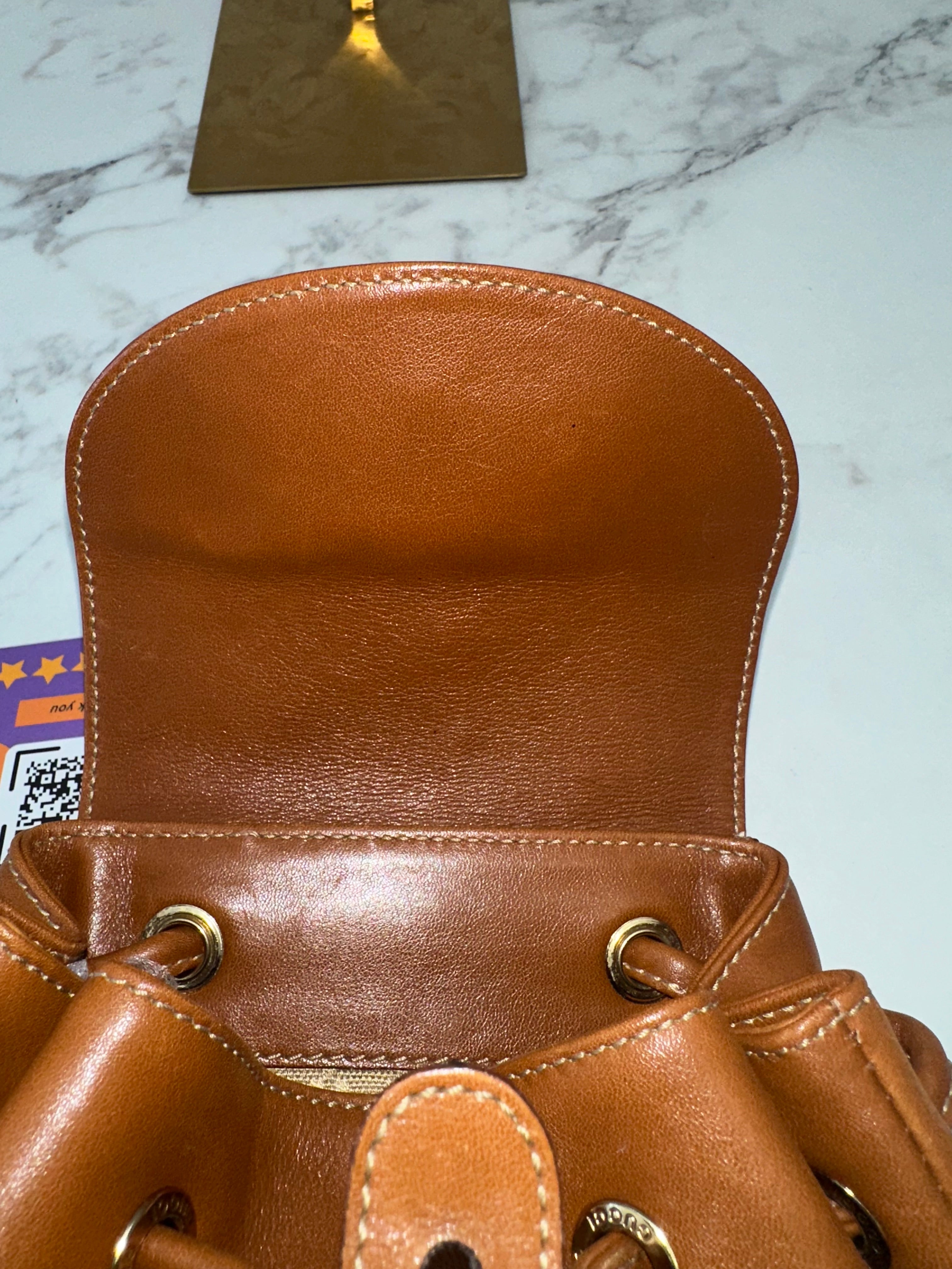 Gucci Bamboo Backpack