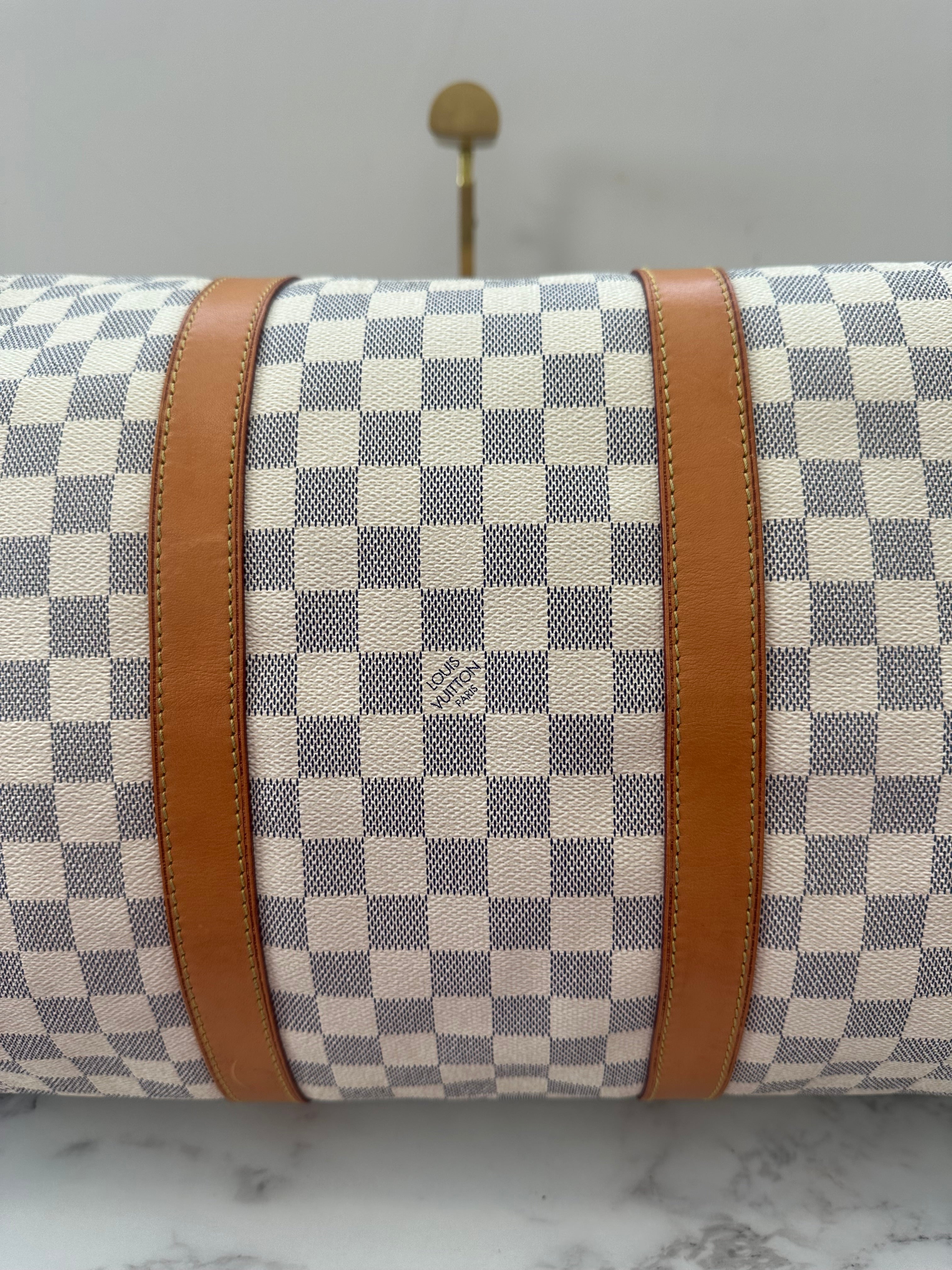 Louis Vuitton Keepall 50 Azur Bandouliere
