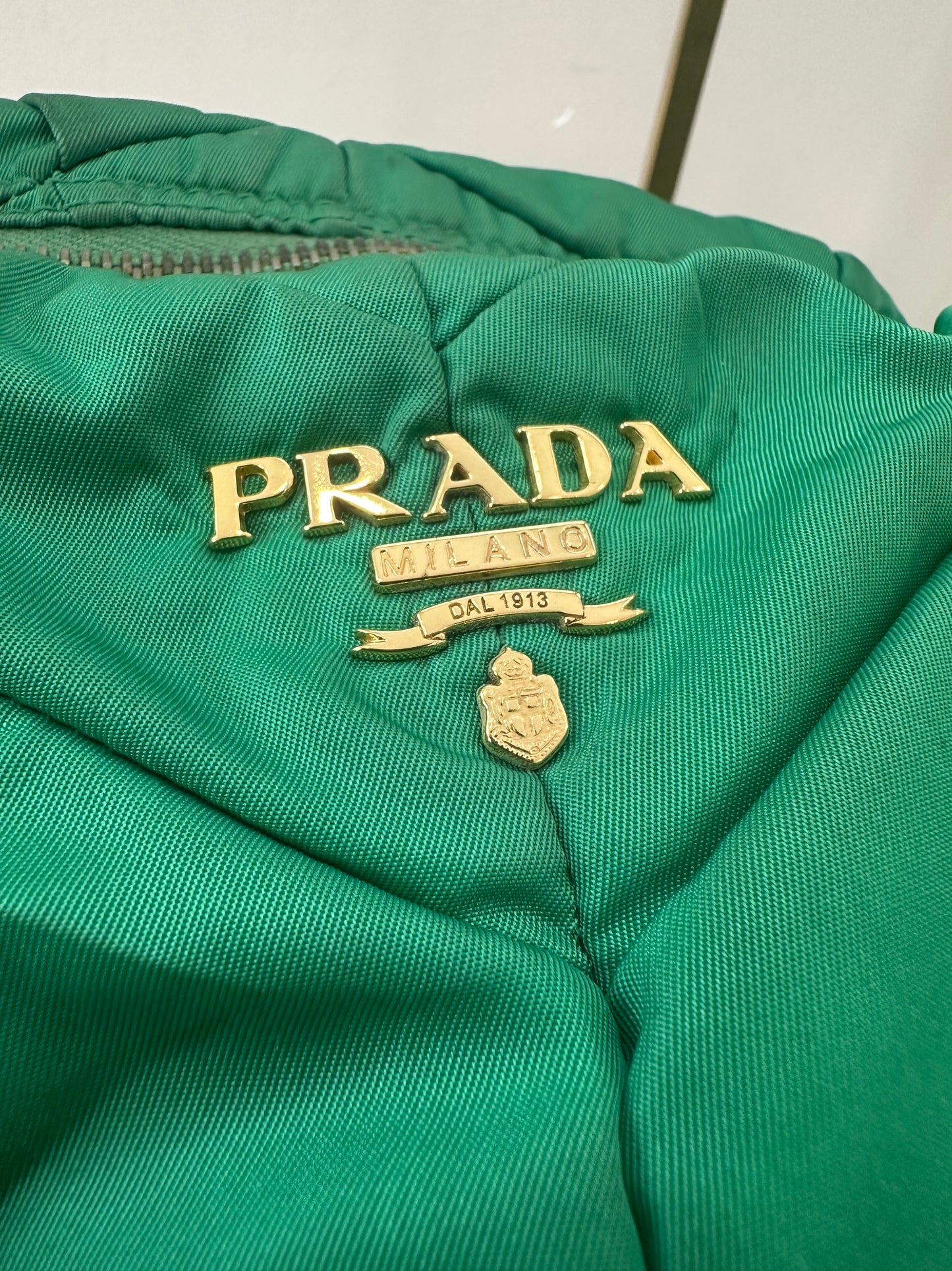 Prada Green Nylon