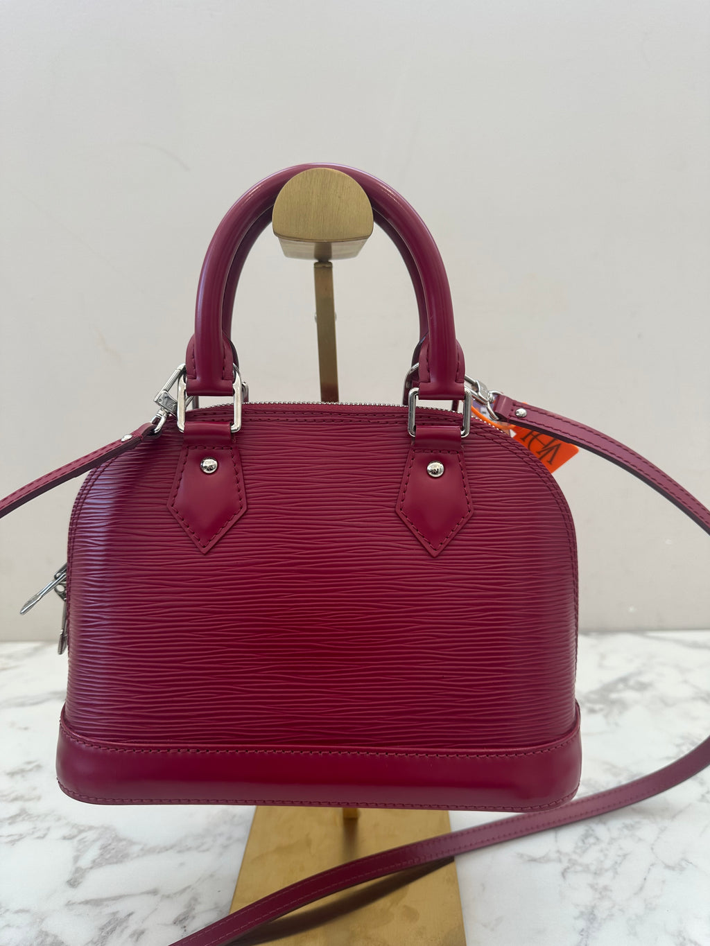 Louis Vuitton Alma BB Epi Cherry