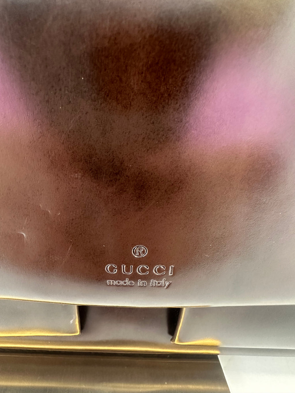 Gucci Brown Leather
