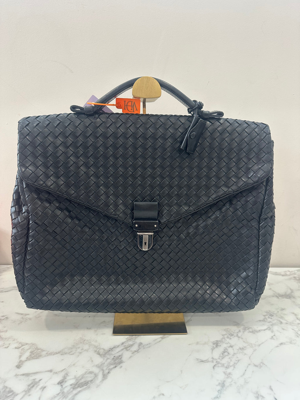 Bottega Veneta Black intrecciato
