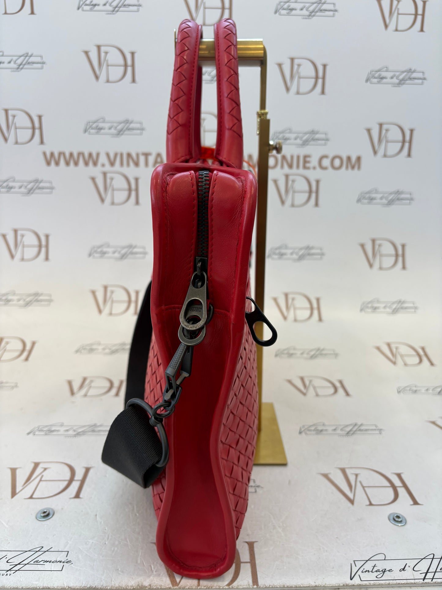 018534 - Bottega Veneta Red Intrecciato