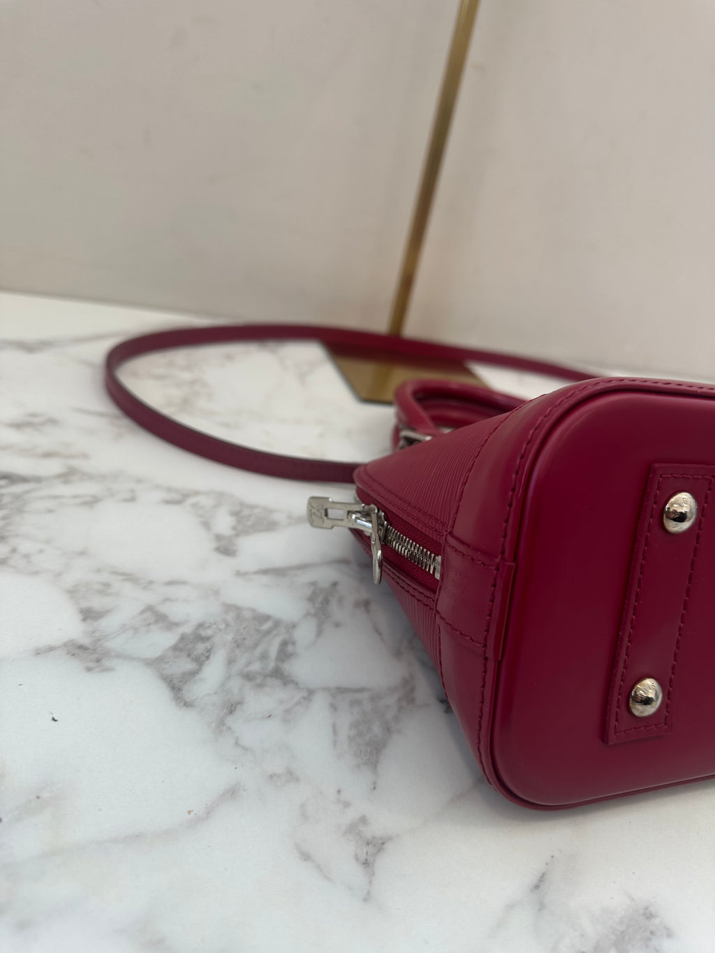 Louis Vuitton Alma BB Epi Cherry
