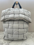 Bottega Veneta Gray Nylon