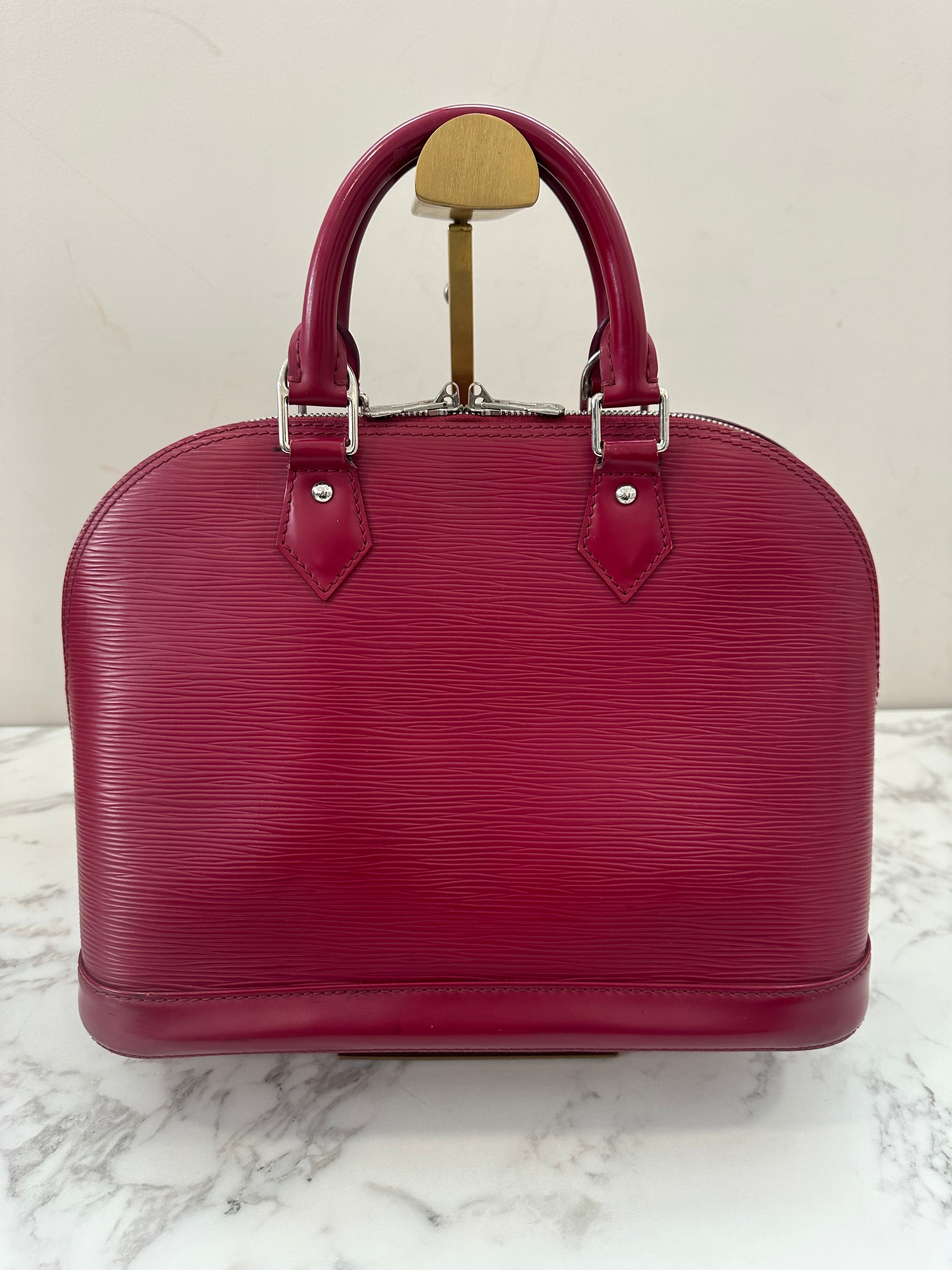Louis Vuitton Alm PM Epi Cherry