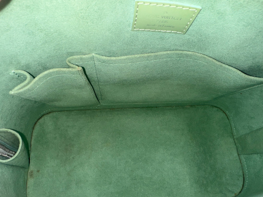 Louis Vuitton Alma Epi Green Vernis