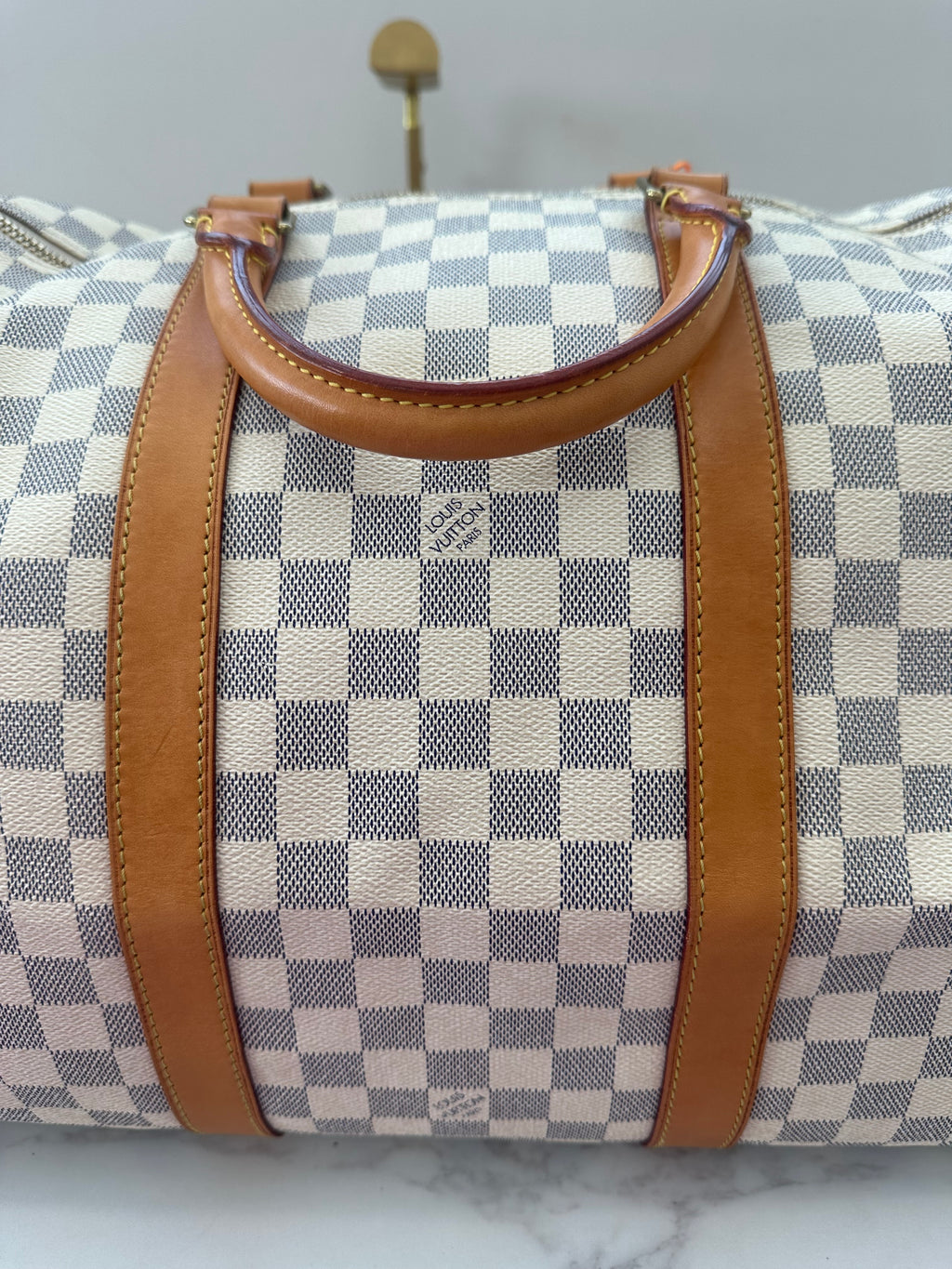 Louis Vuitton Keepall 50 Azur Bandouliere