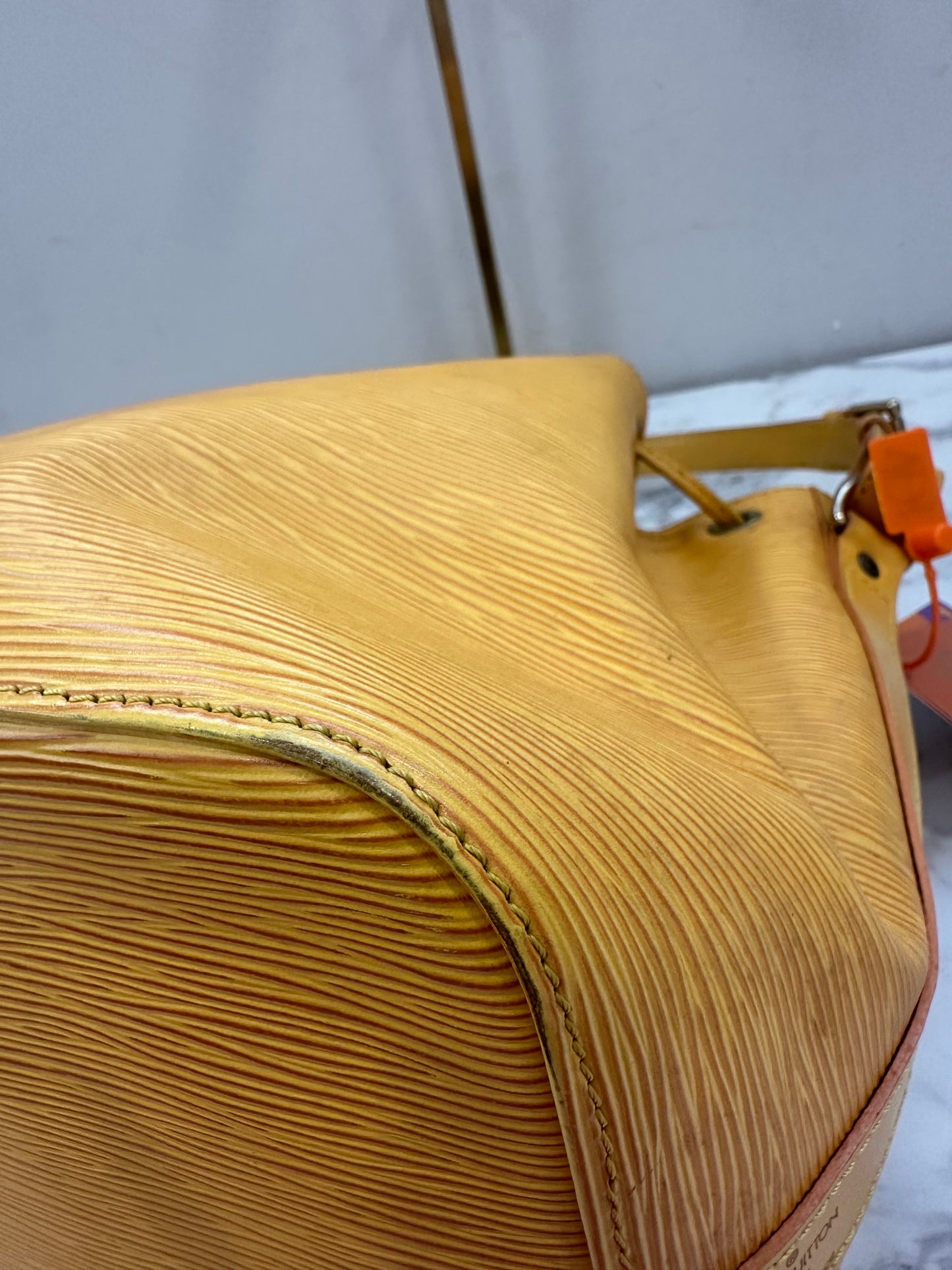 Louis Vuitton Yellow Epi Petite Noé