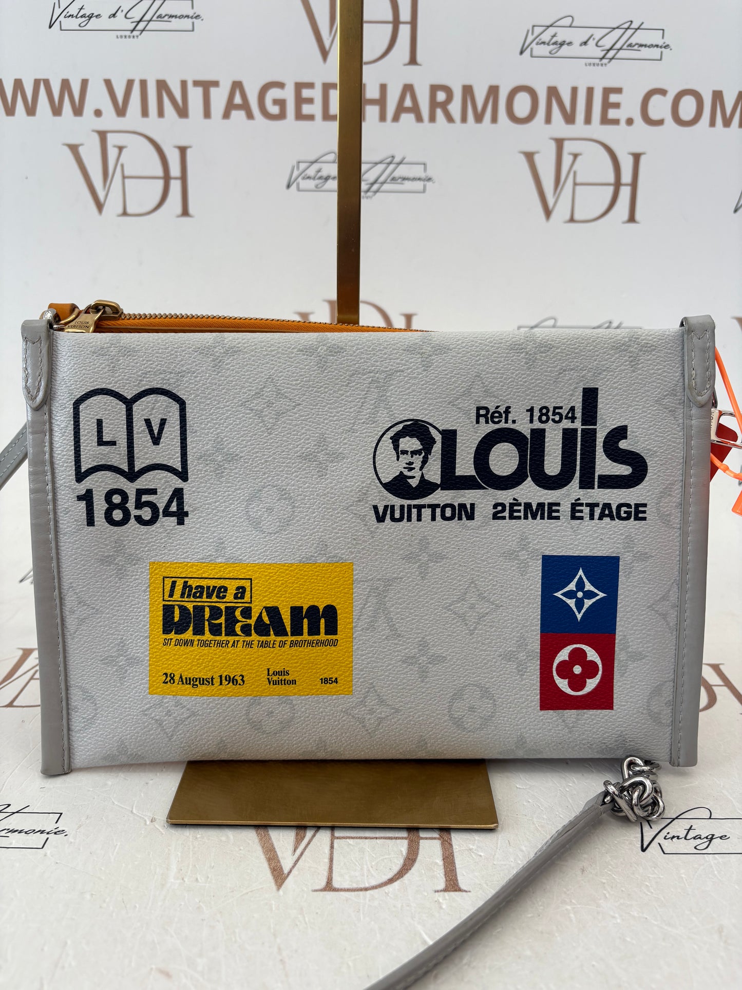 384013 - Louis Vuitton Bag double flat messenger