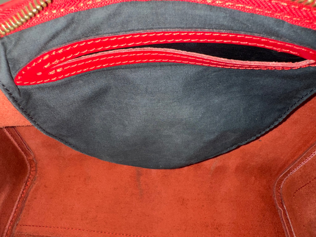 Louis Vuitton Speedy 35 Red Epi