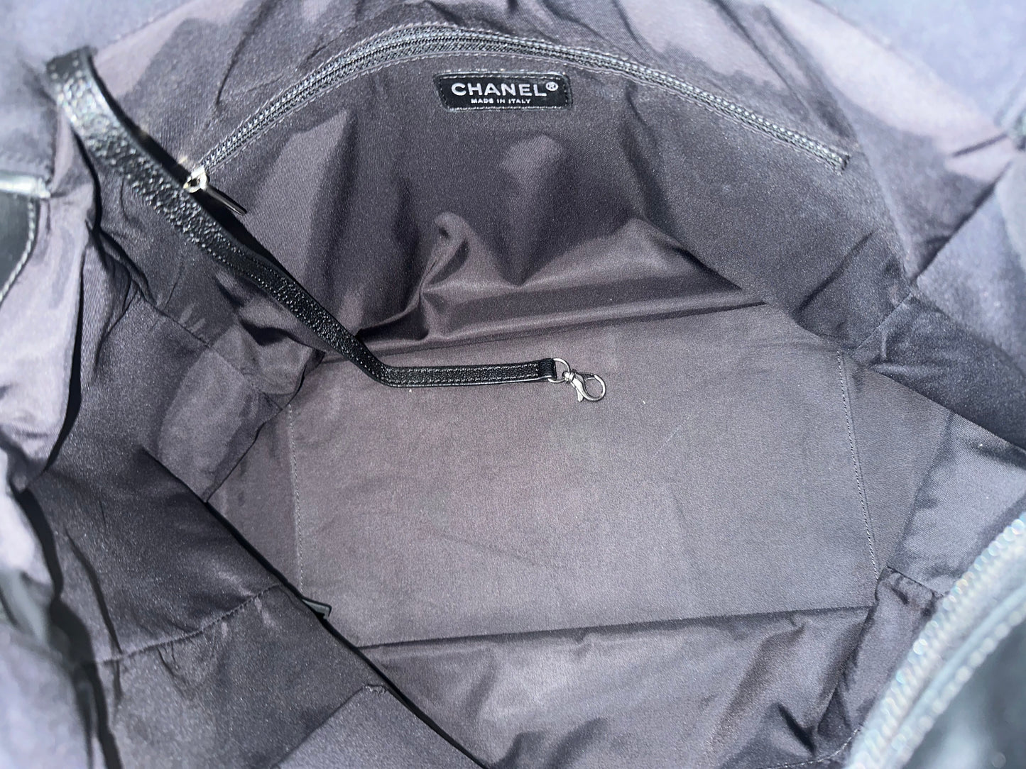 Chanel Black Canvas Paris-Biarri