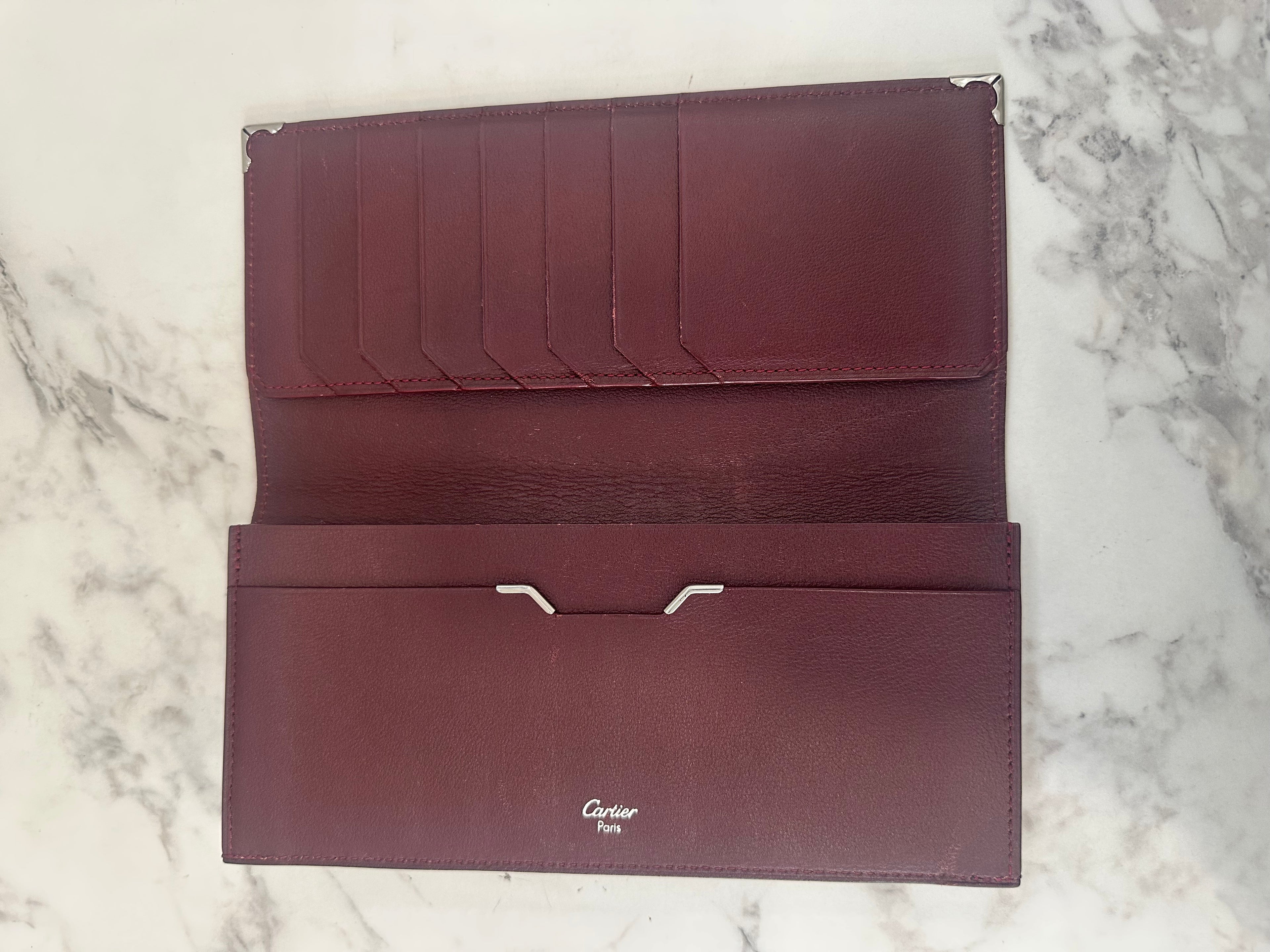 Cartier Black Wallet