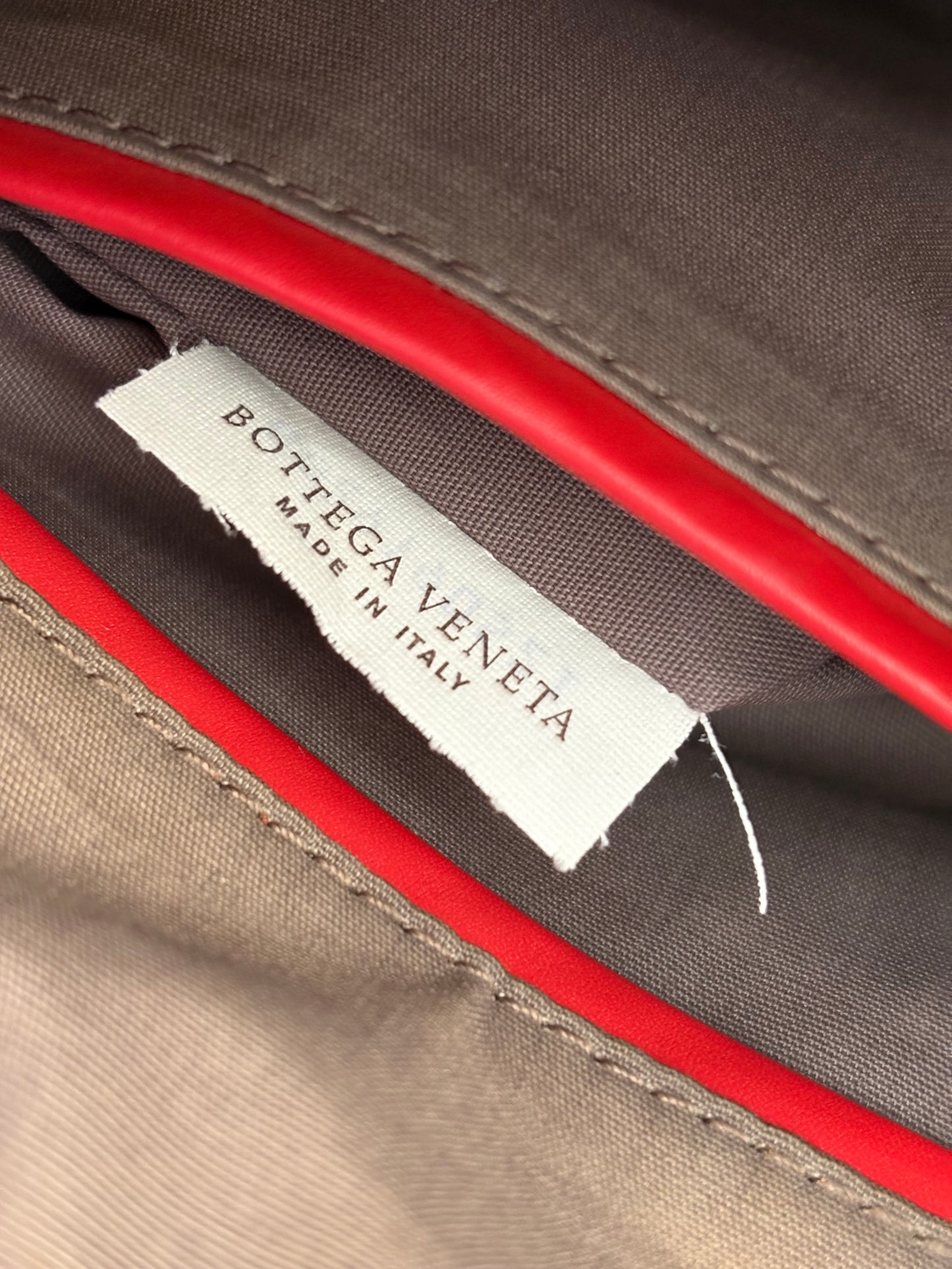 018534 - Bottega Veneta Red Intrecciato
