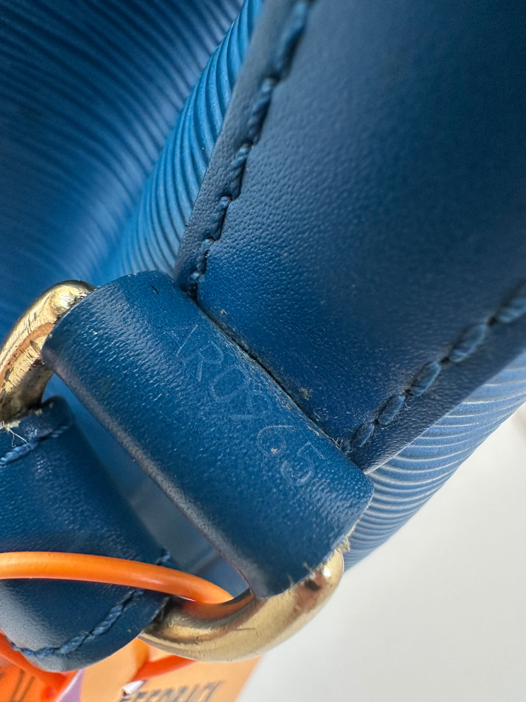 Louis Vuitton Petite Noé Epi Blue