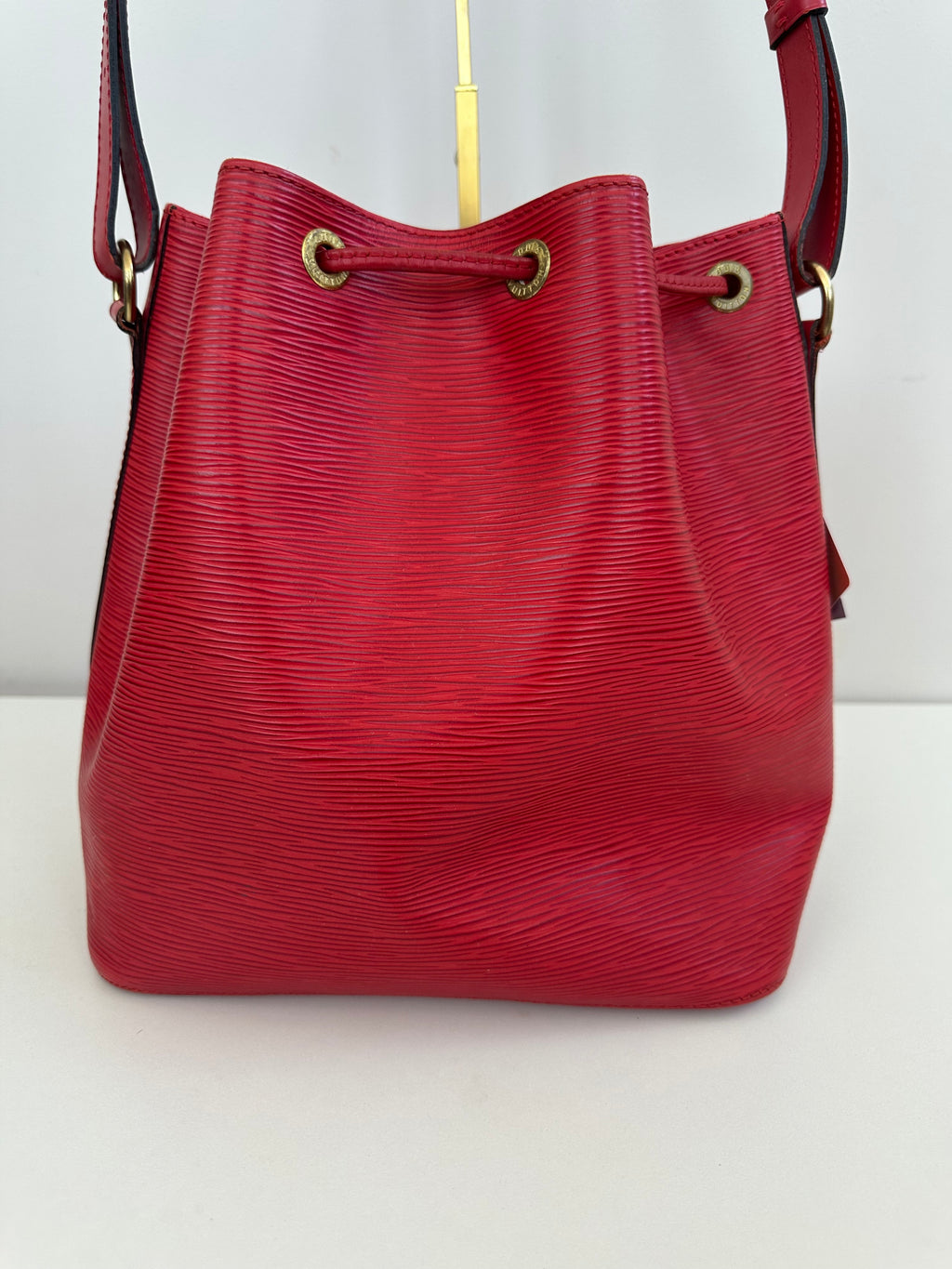 Louis Vuitton Petite Noé Red Epi