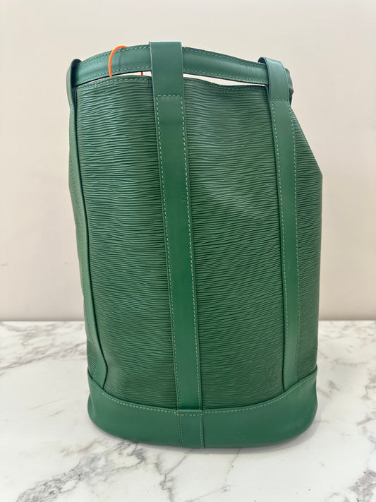 Louis Vuitton Randonne PM Epi Green