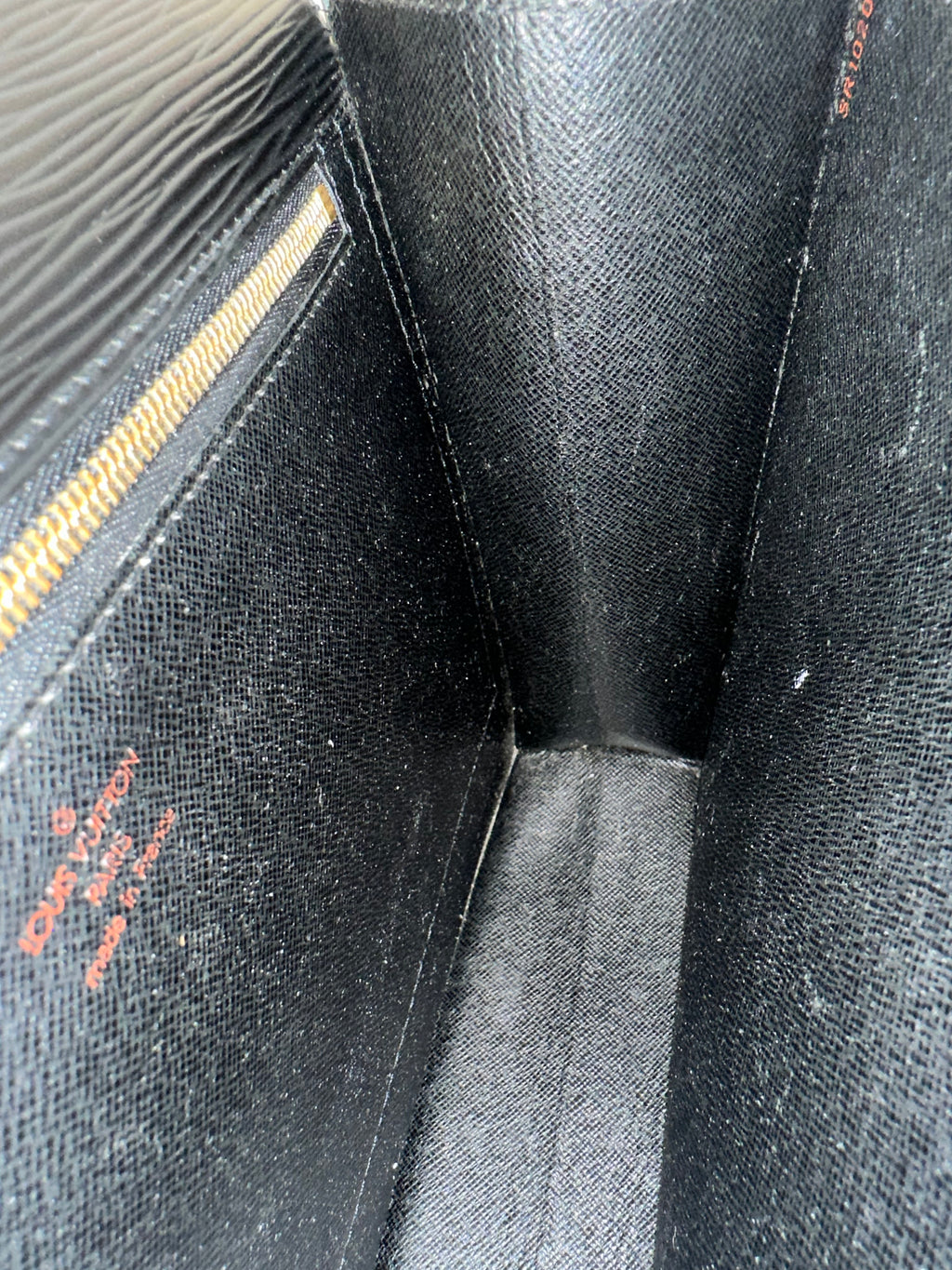 Louis Vuitton Monceau 28 Black Epi