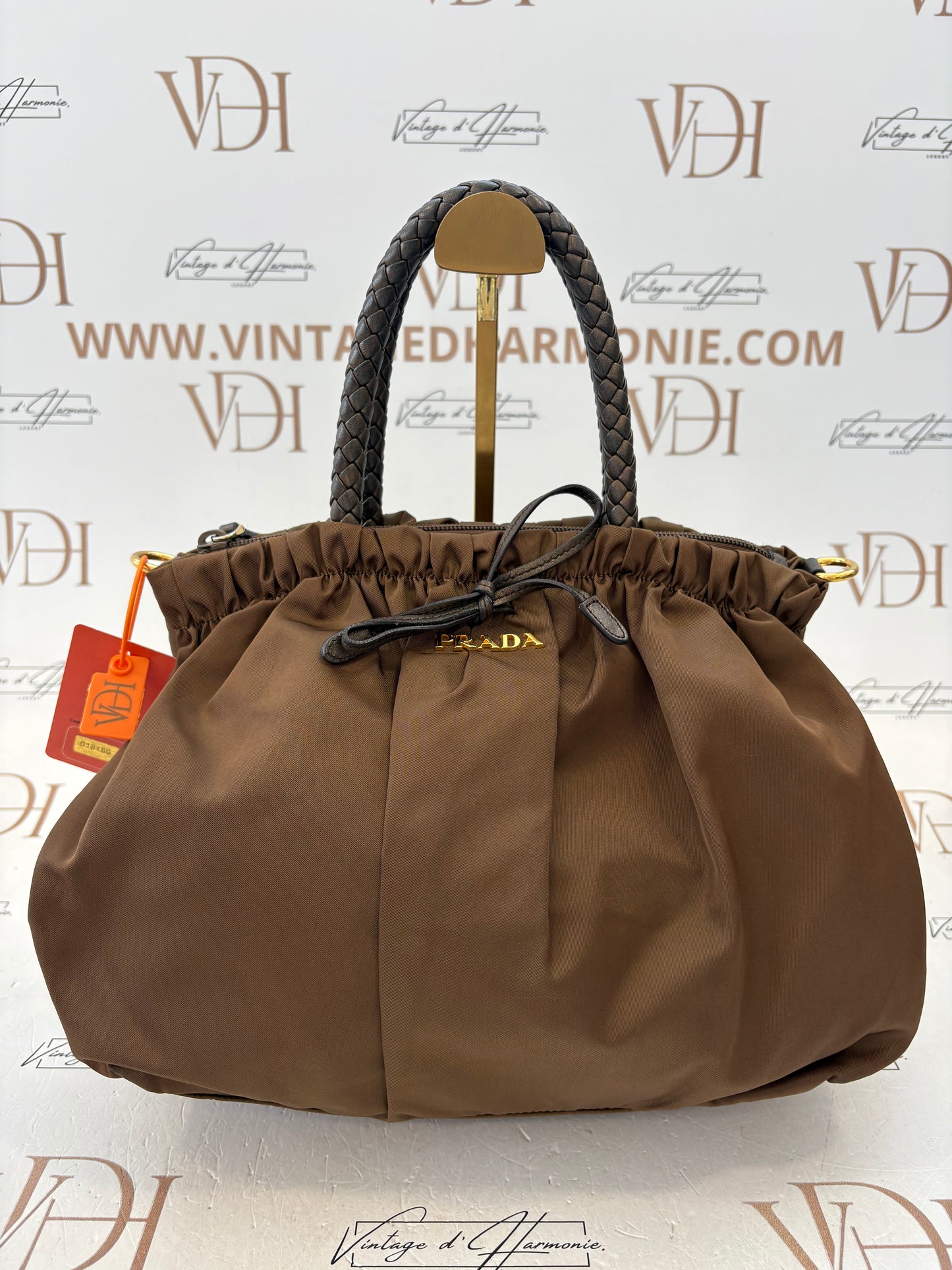 018180 - Prada Brown Nylon