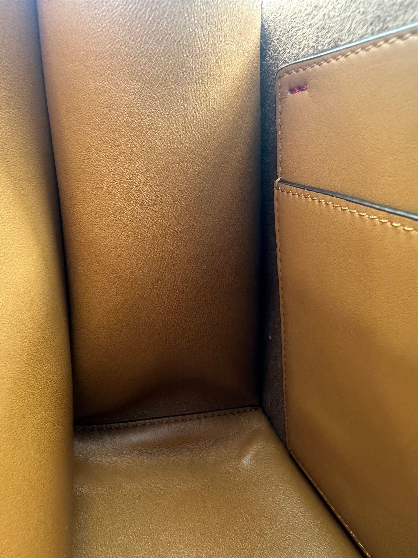 Fendi red 2way Bag