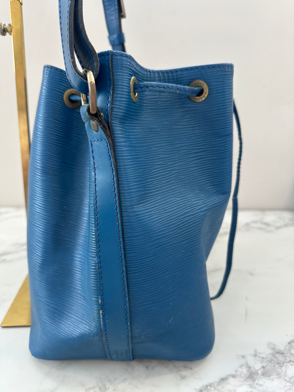 Louis Vuitton Epi Petite Noé Blue