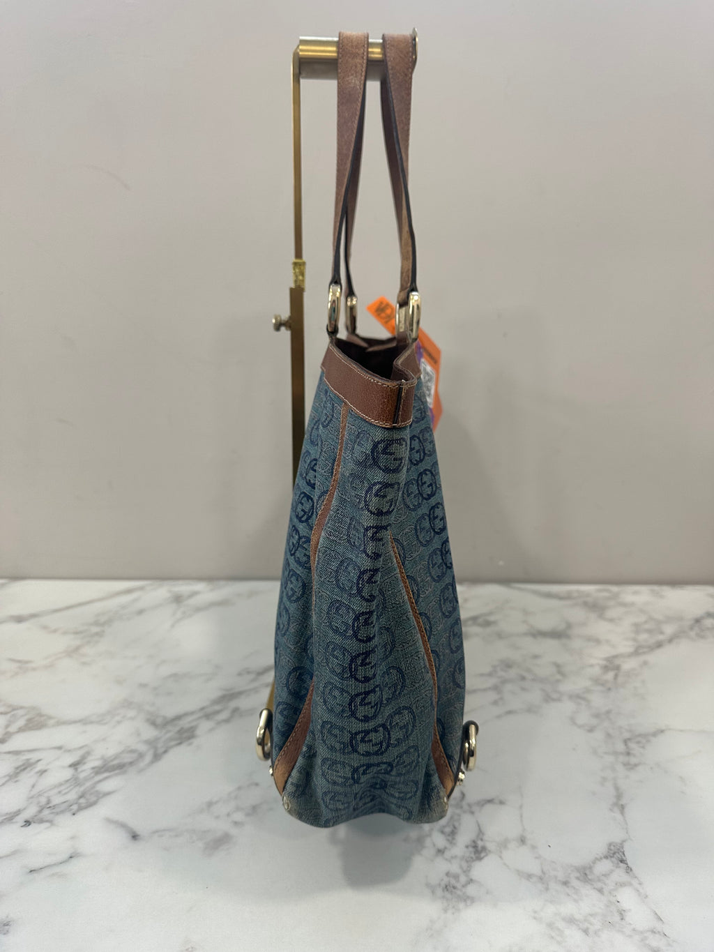 Gucci Denim Tote Bag