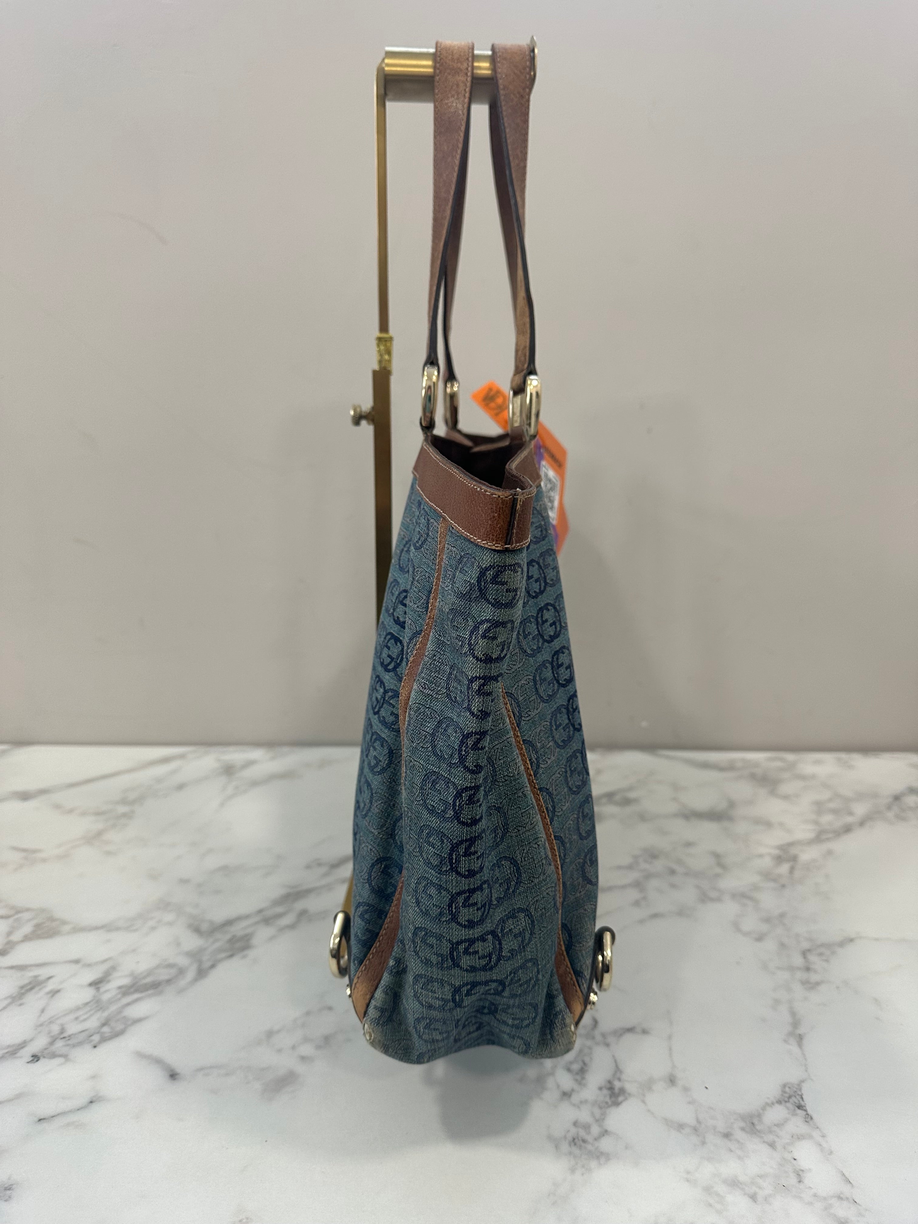 Gucci Denim Tote Bag