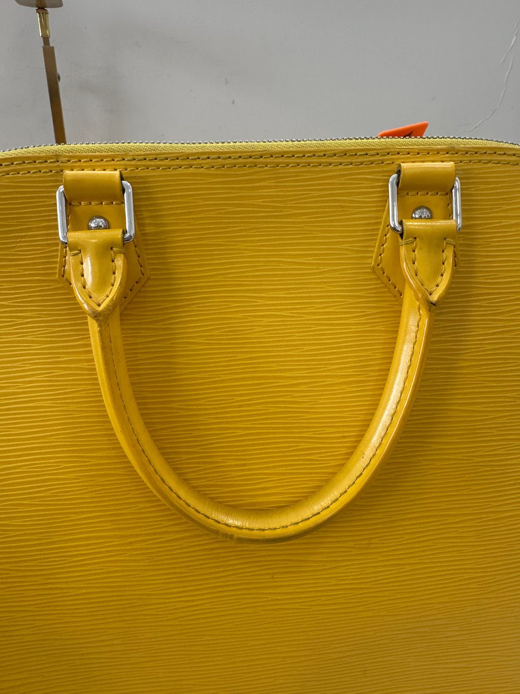 Louis Vuitton Alma Epi Yellow