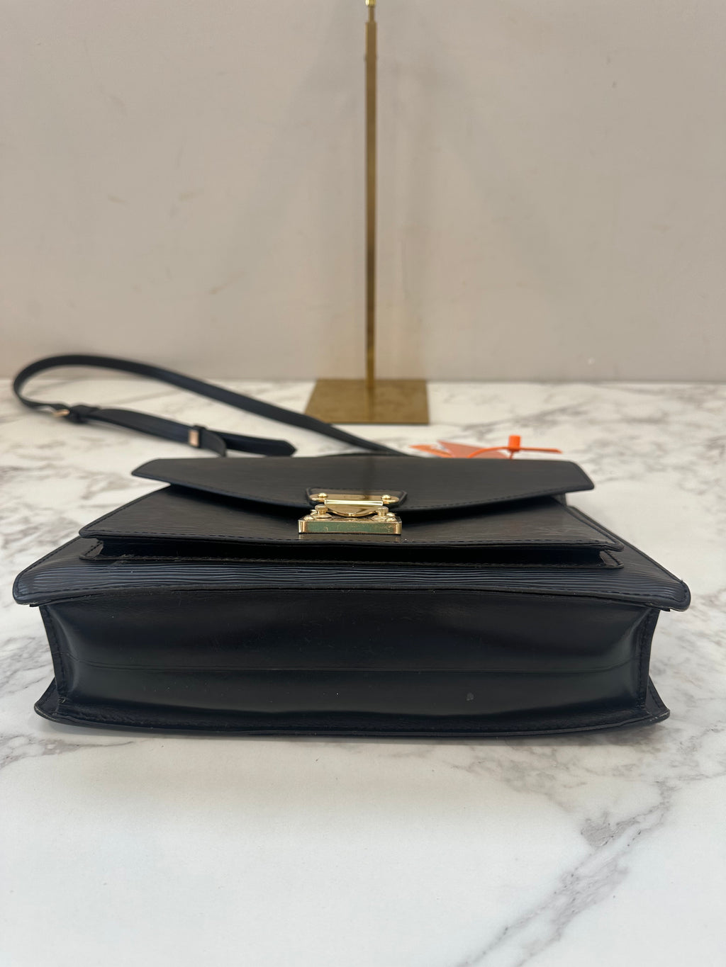 Louis Vuitton Epi Black Monceau 28