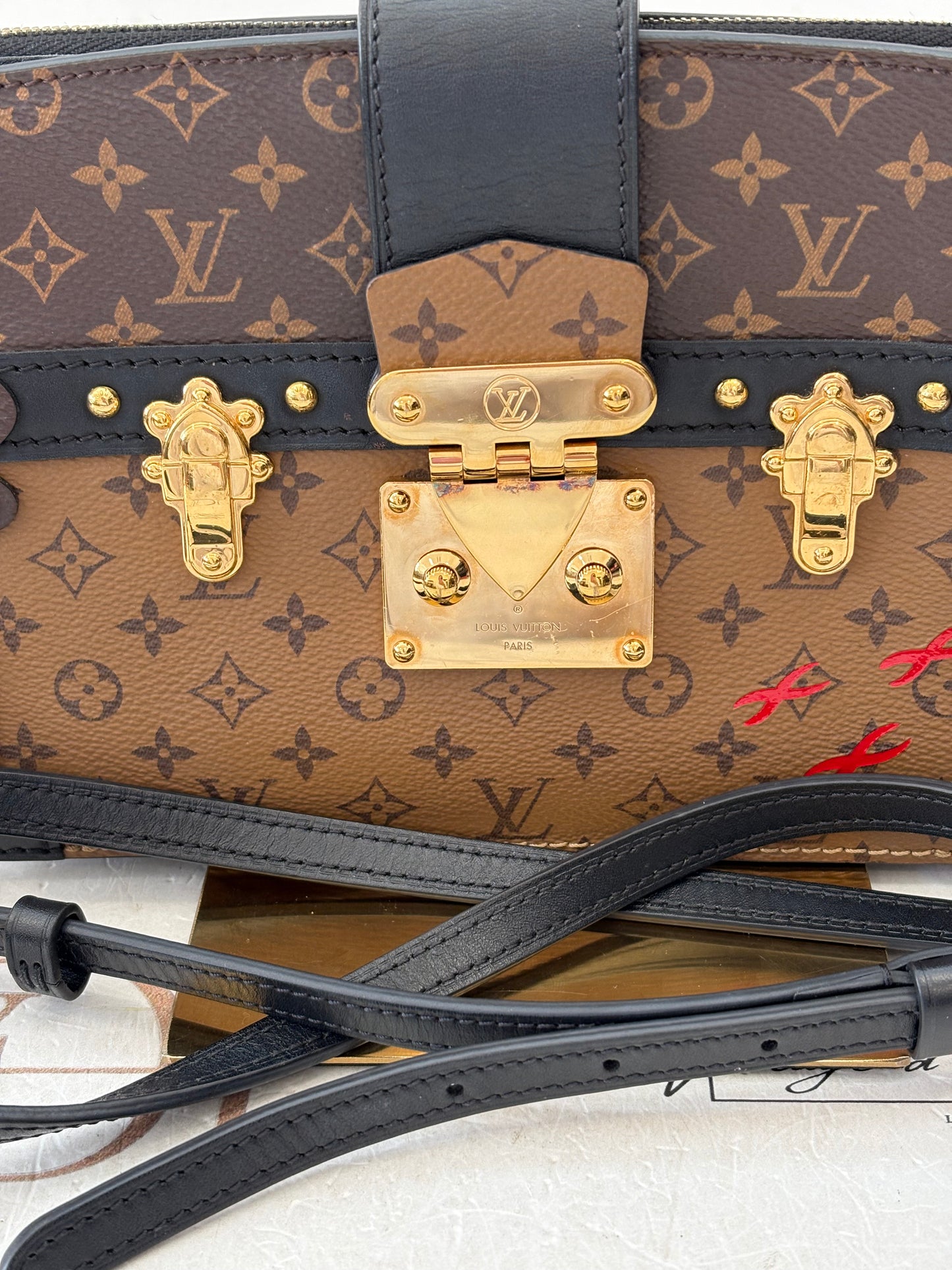383978 - Louis Vuitton Trunk Clutch