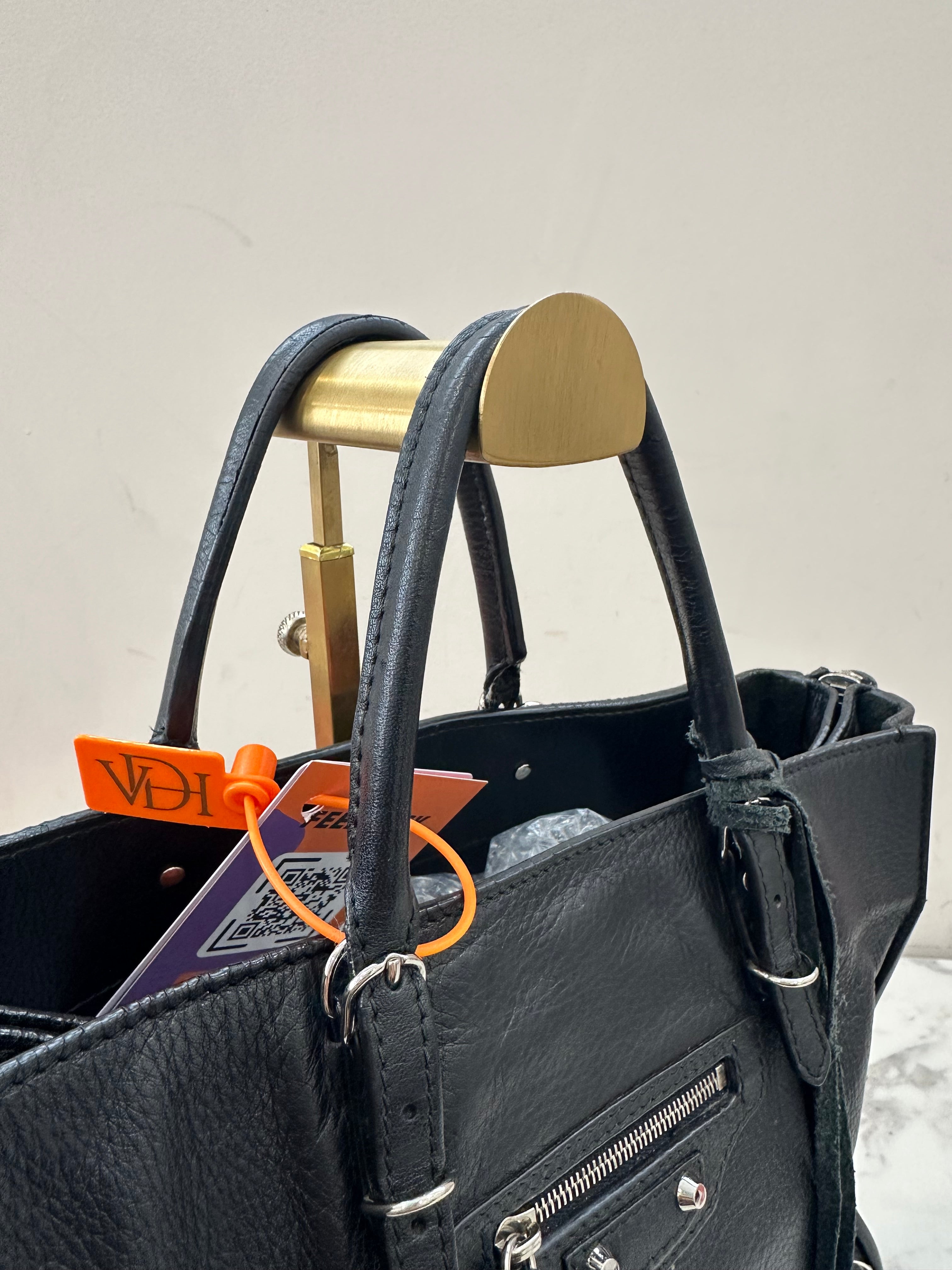 Balenciaga Black Leather