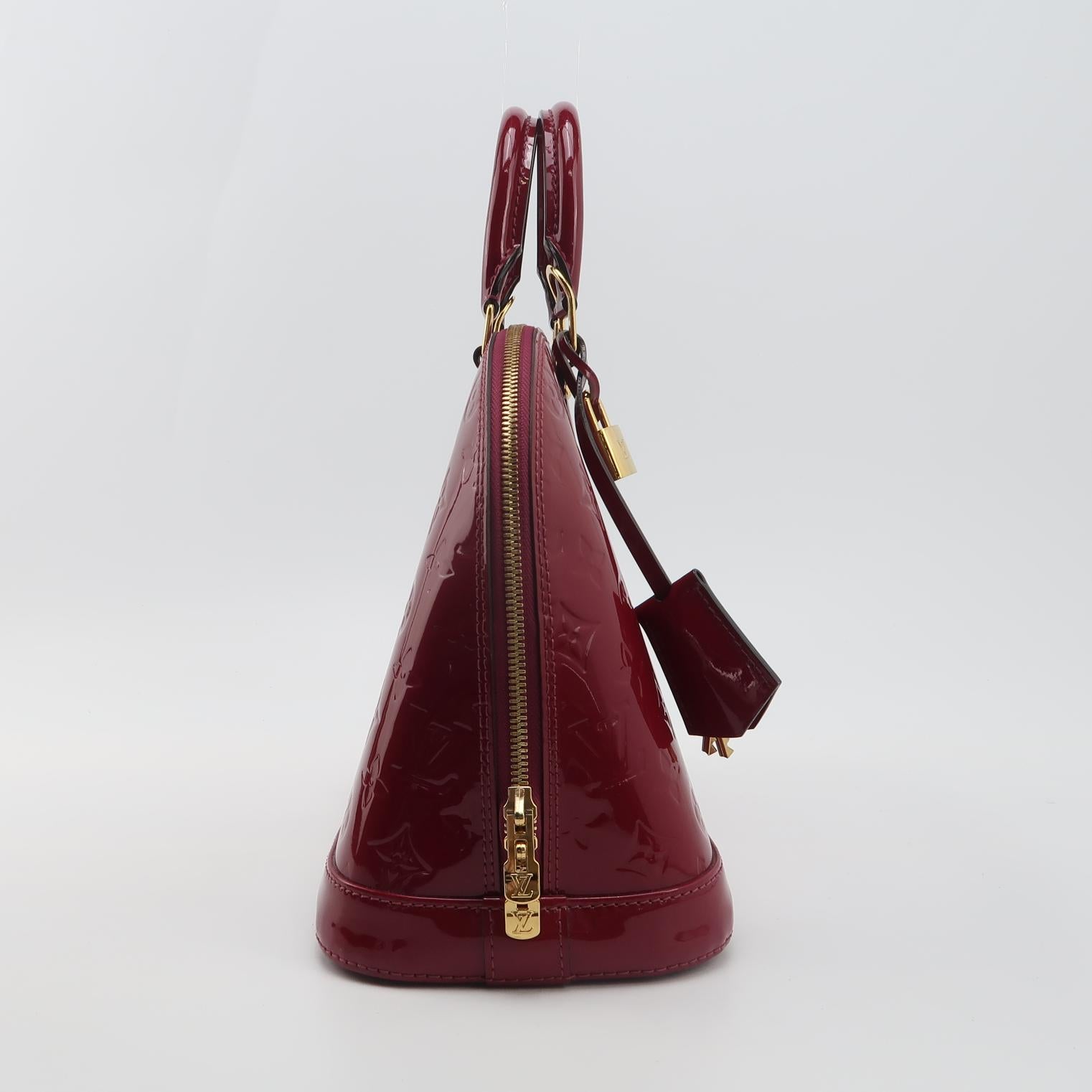 Louis Vuitton (LV) Alma Dark Red