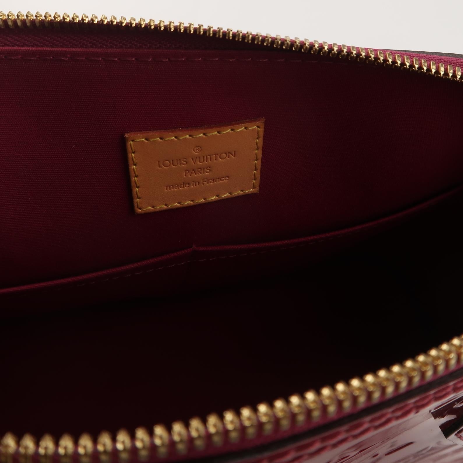 Louis Vuitton (LV) Alma Dark Red