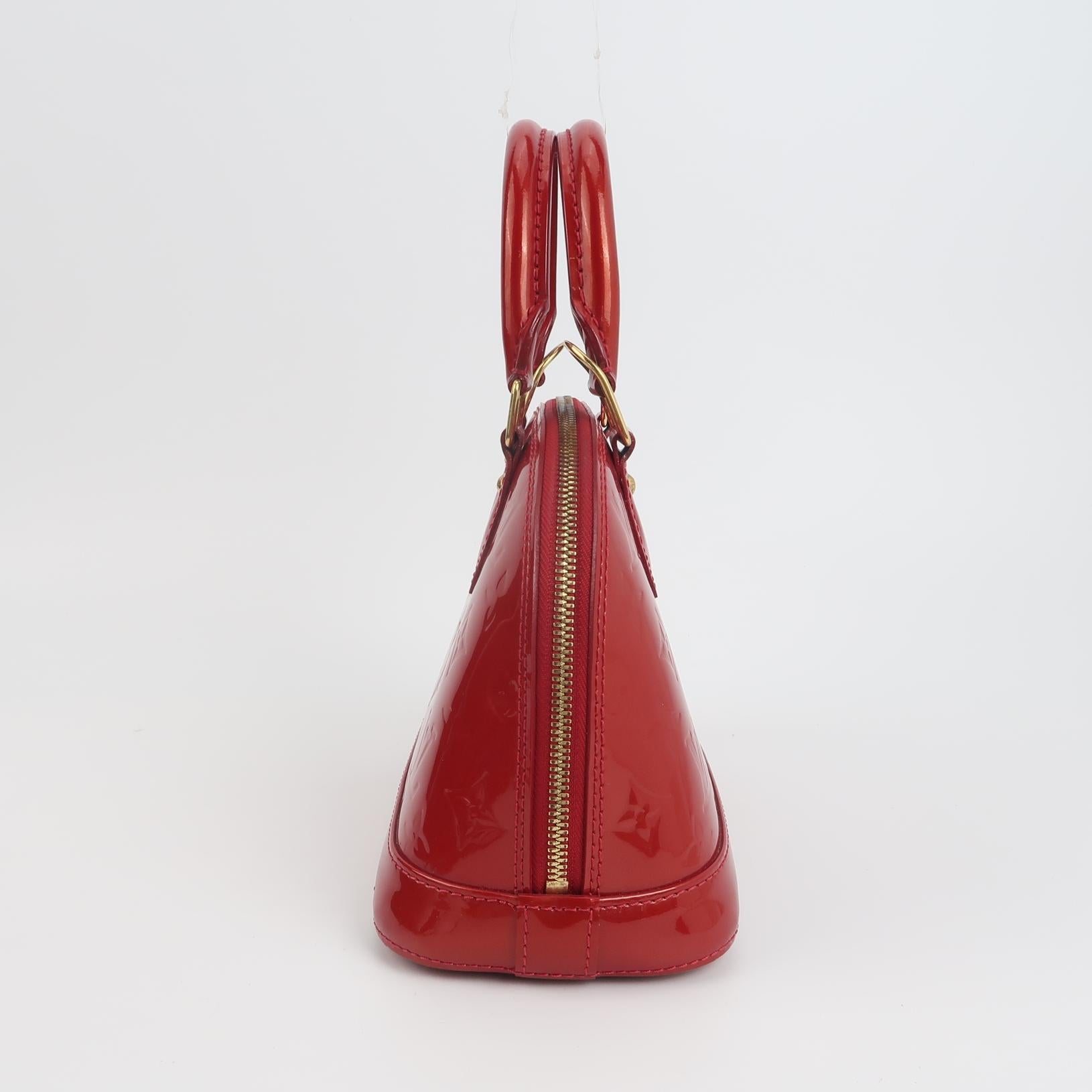 Louis Vuitton (LV) AlmaBB Red