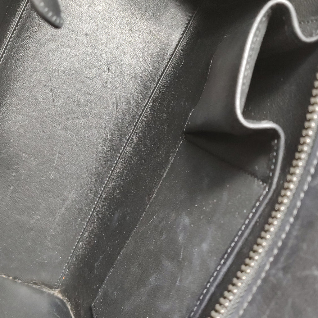 Celine Luggage yellow