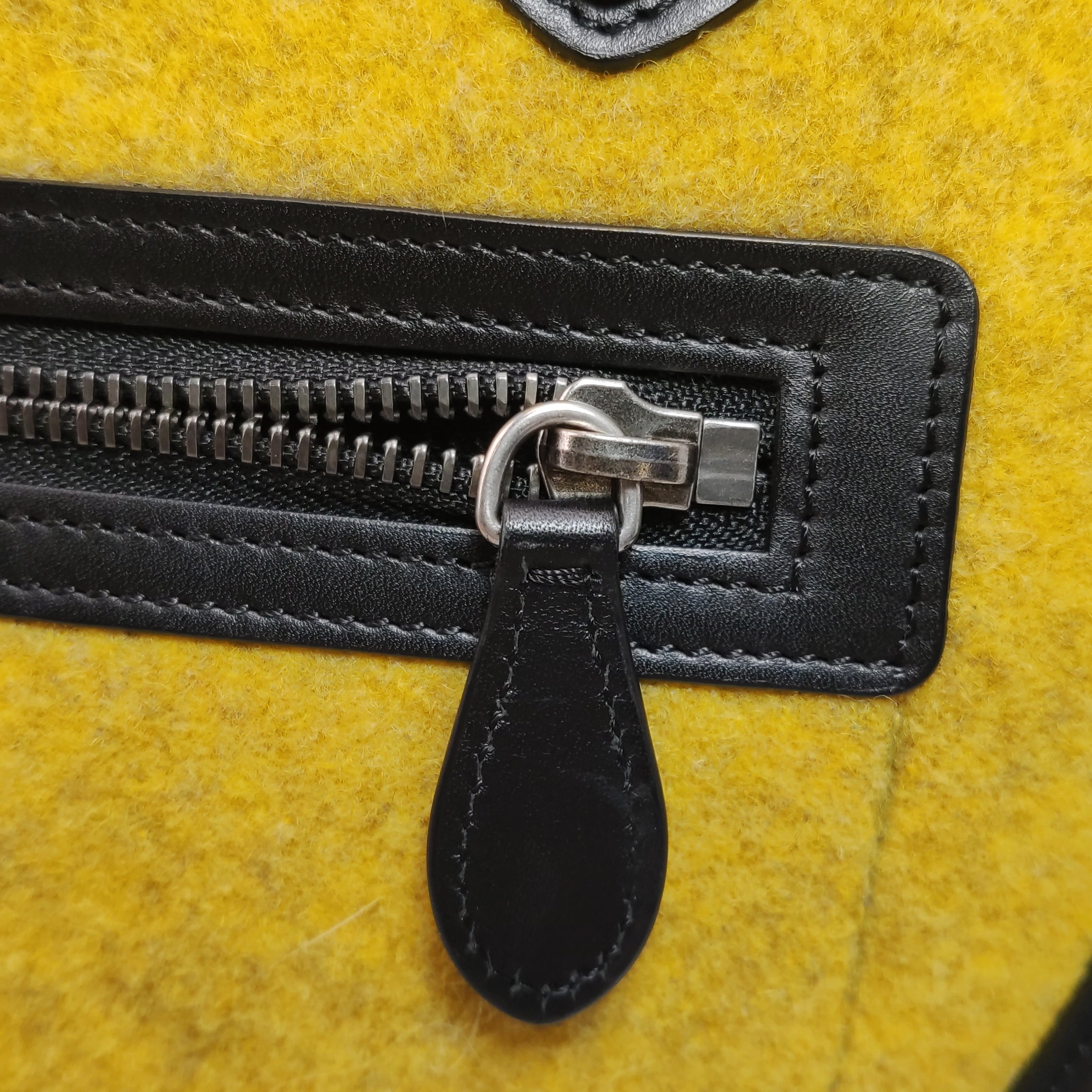 Celine Luggage yellow