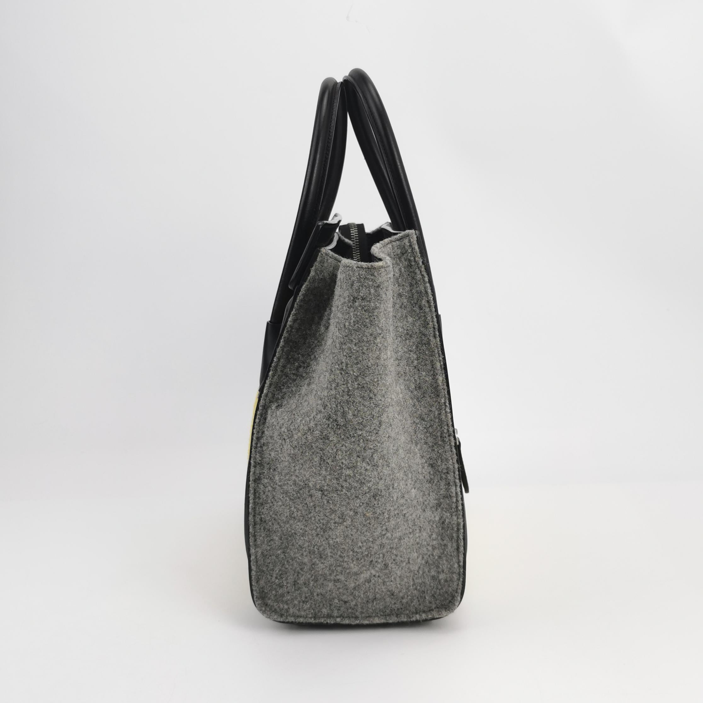 Celine Luggage yellow