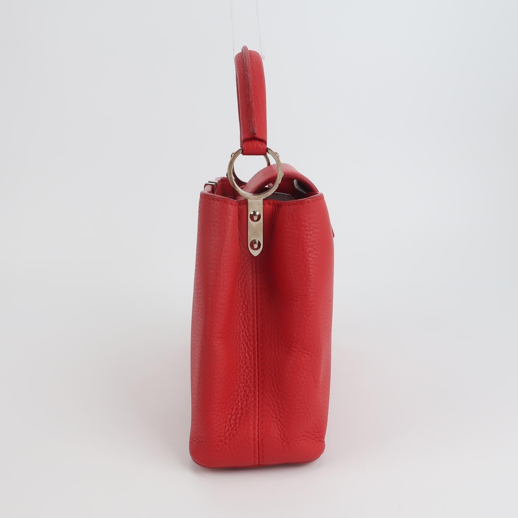 Louis Vuitton (LV) Capucines BB  Rosso