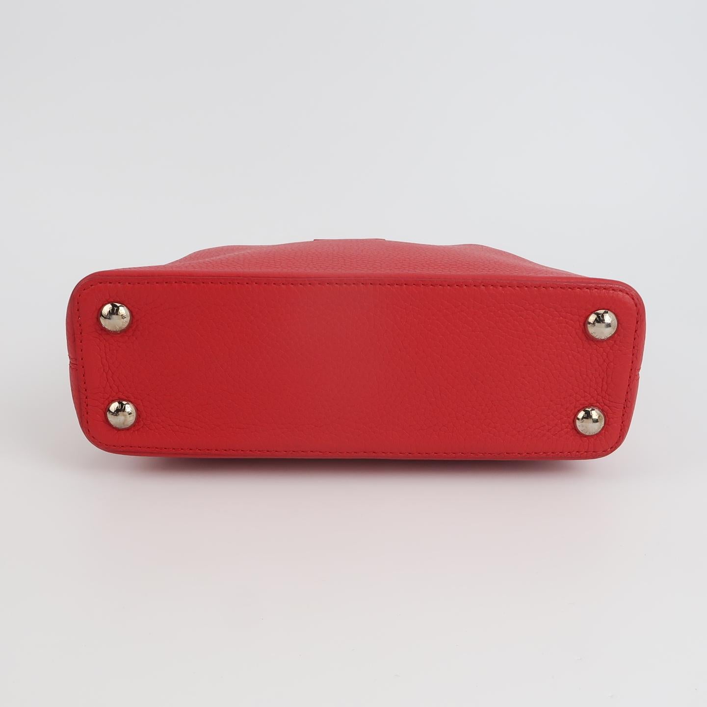 Louis Vuitton (LV) Capucines BB  Rosso