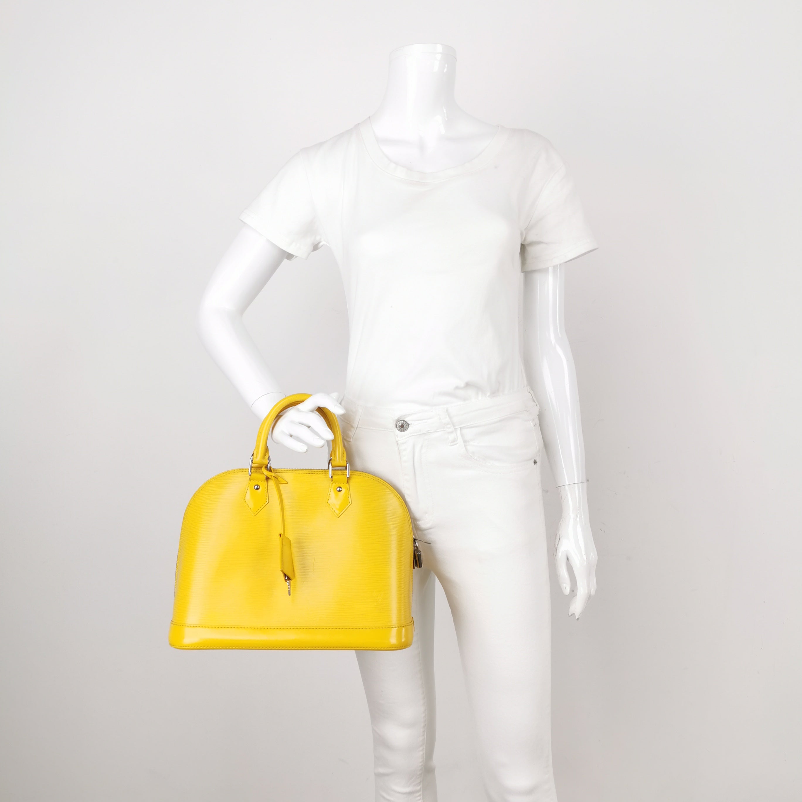 Louis Vuitton Alma Epi Yellow