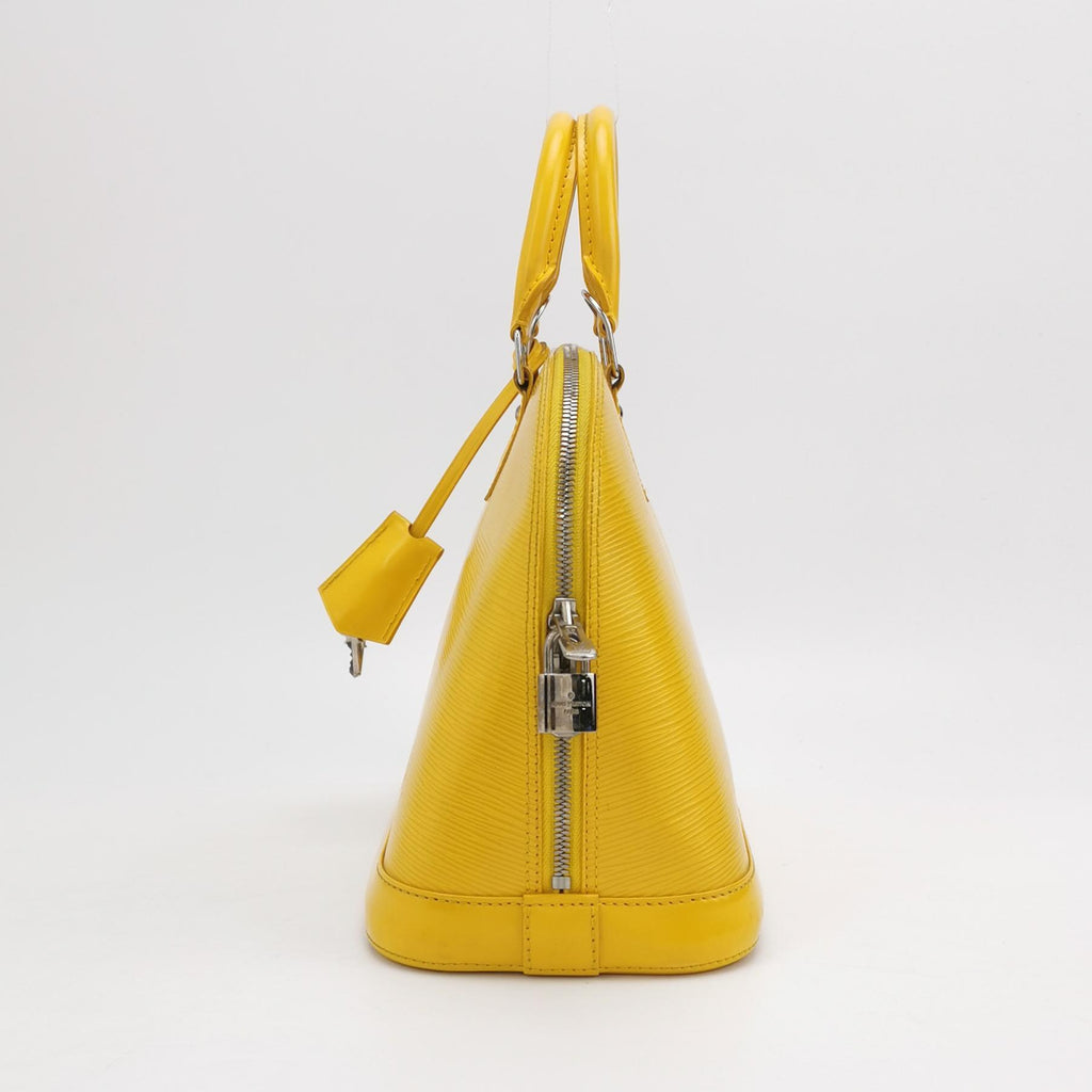 Louis Vuitton Alma Epi Yellow