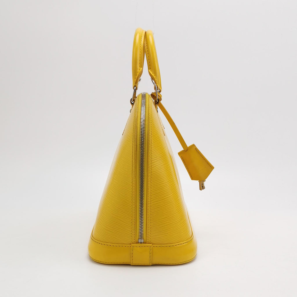 Louis Vuitton Alma Epi Yellow
