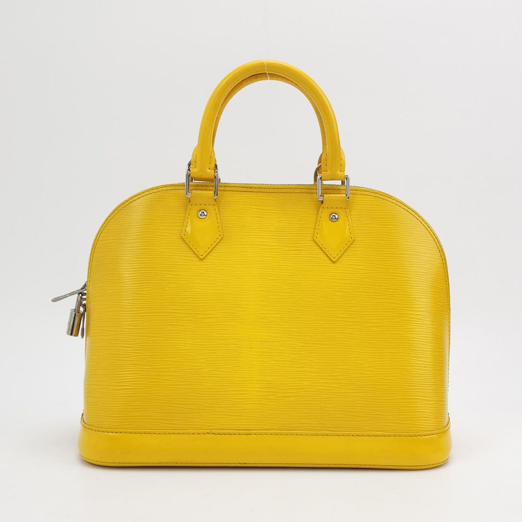 Louis Vuitton Alma Epi Yellow