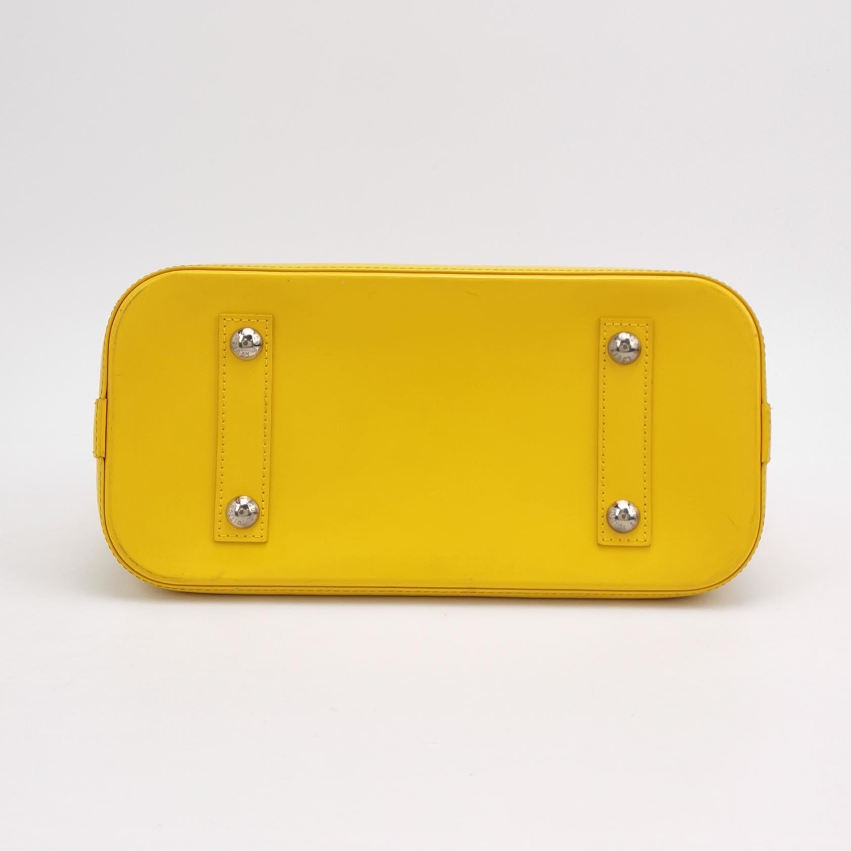 Louis Vuitton Alma Epi Yellow