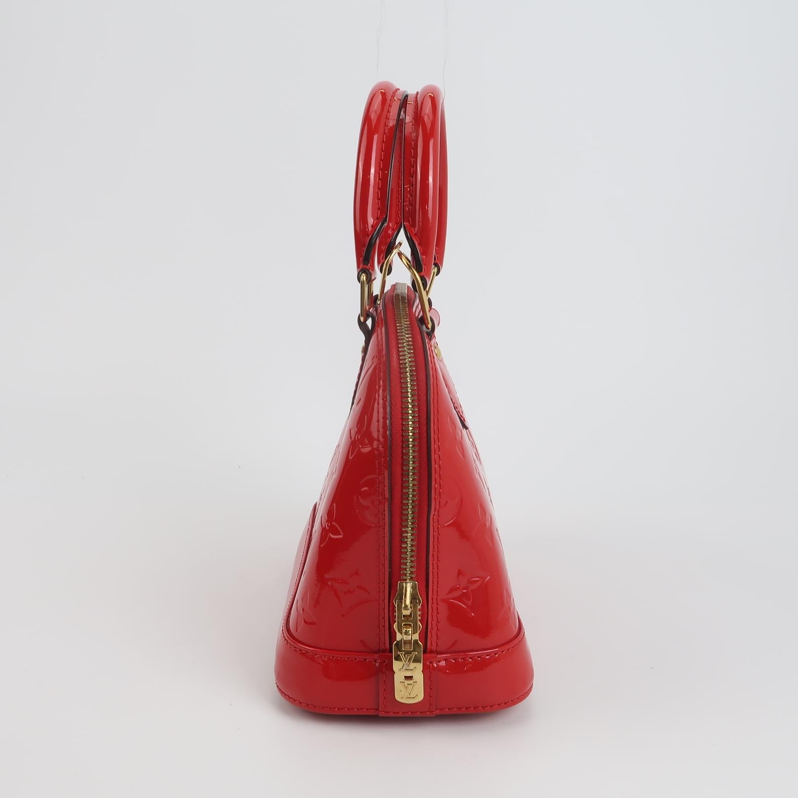 Louis Vuitton (LV) AlmaBB Red