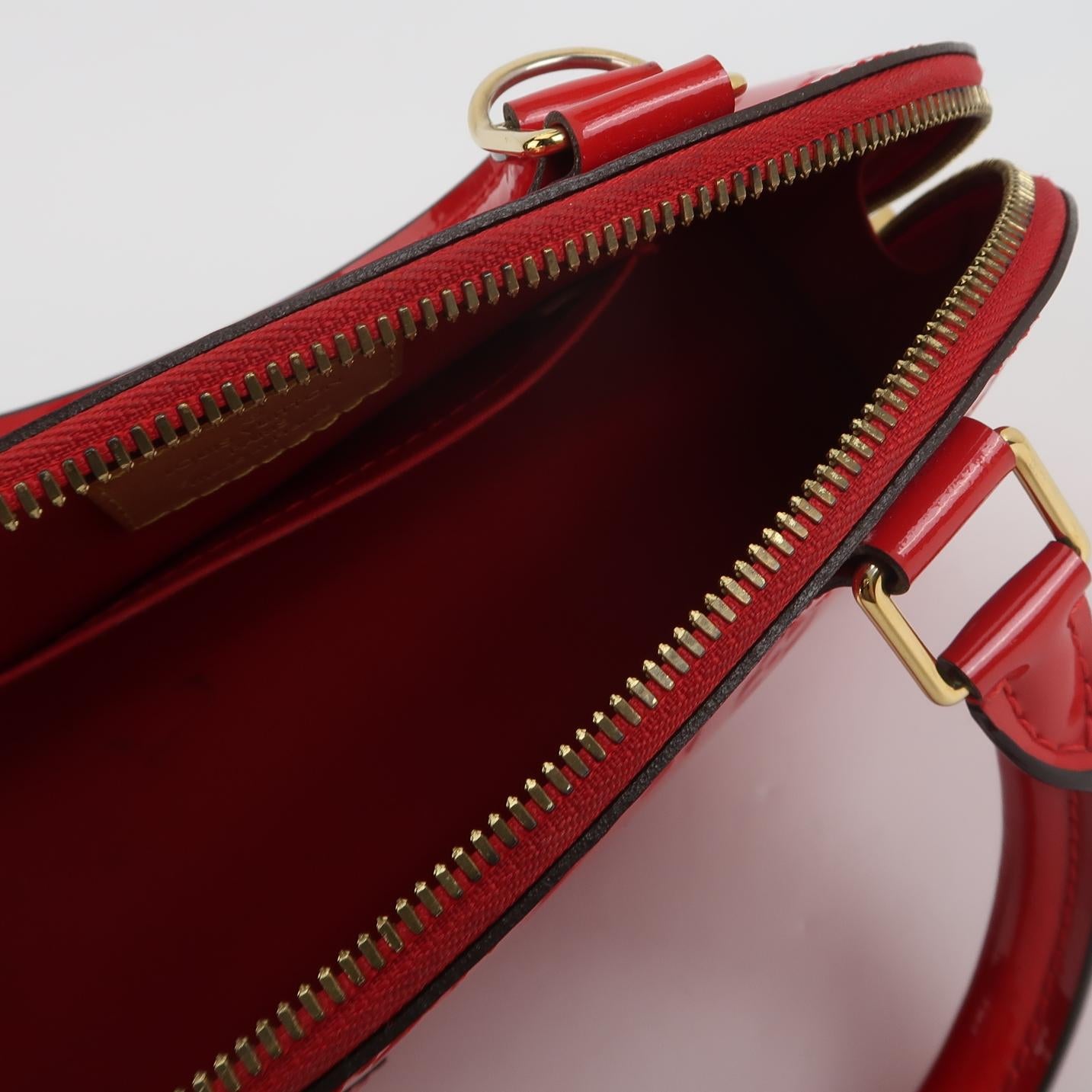 Louis Vuitton (LV) AlmaBB Red