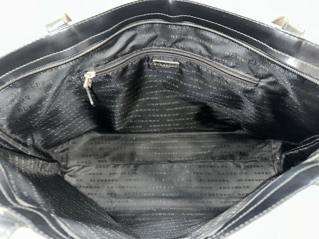 Burberry Beige PVC House Check