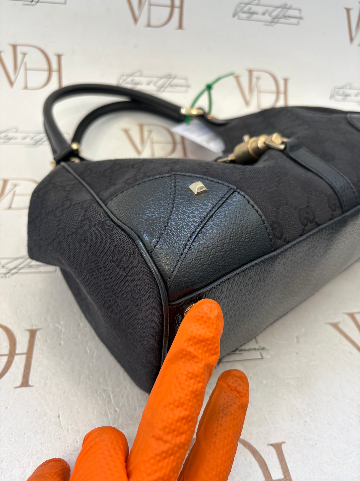017078 - Gucci Black GG New Jackie